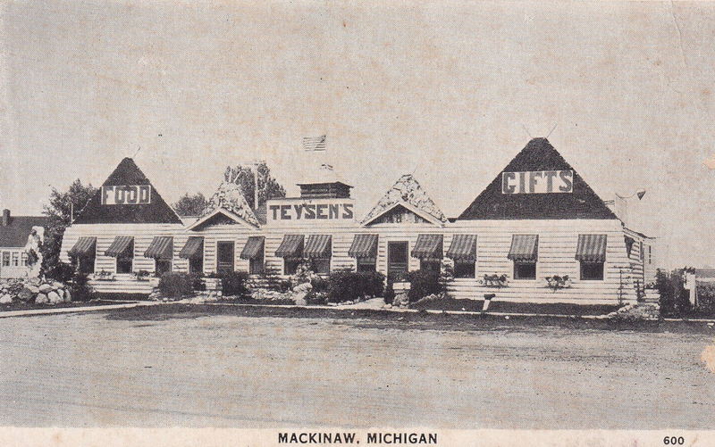 Teysens - Postcard - Probably Original Version (newer photo)